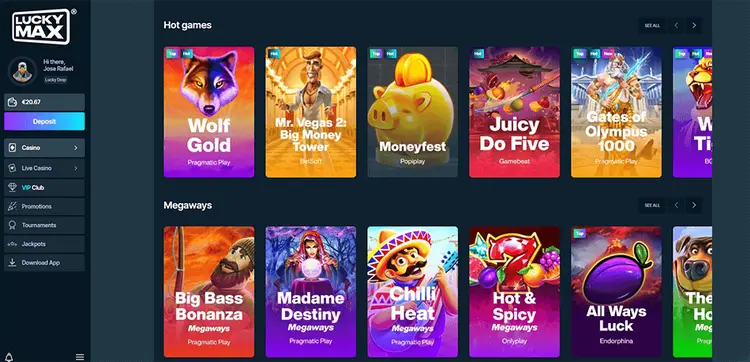 LuckyMax Live Casino